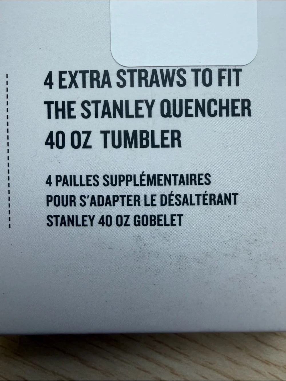 SET OF 4- Stanley The Quencher Tumbler Straws